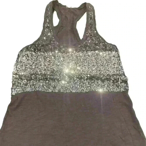 Express RacerBack Sequin Tank size Small Pristine - Picture 1 of 6